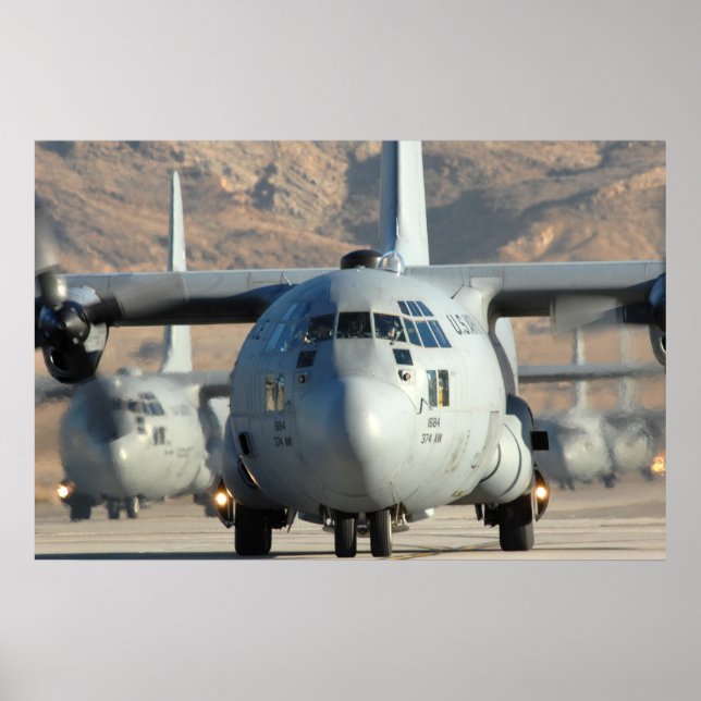 Poster Hercules C-130 (Devant)