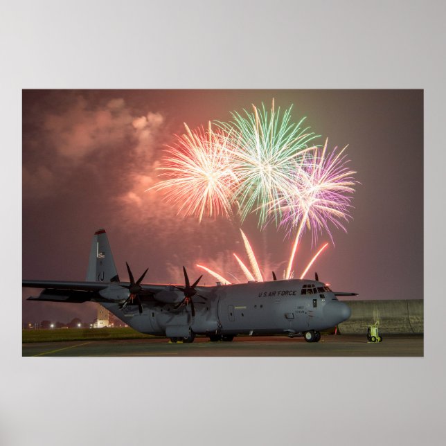 Poster Hercules C-130 (Devant)