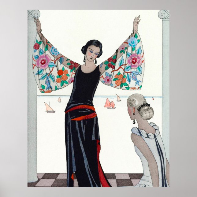 Poster Here Are My Wings - George Barbier (Devant)