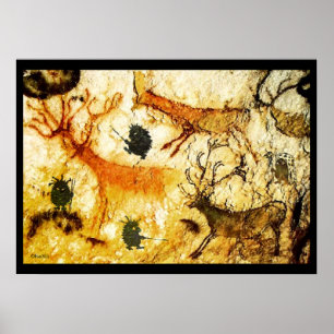 Poster Hérisson de la grotte