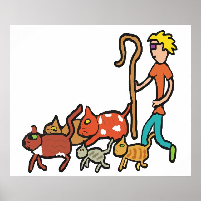 Poster Héritage de chats (Devant)