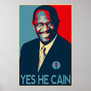 Poster Herman Cain 2012