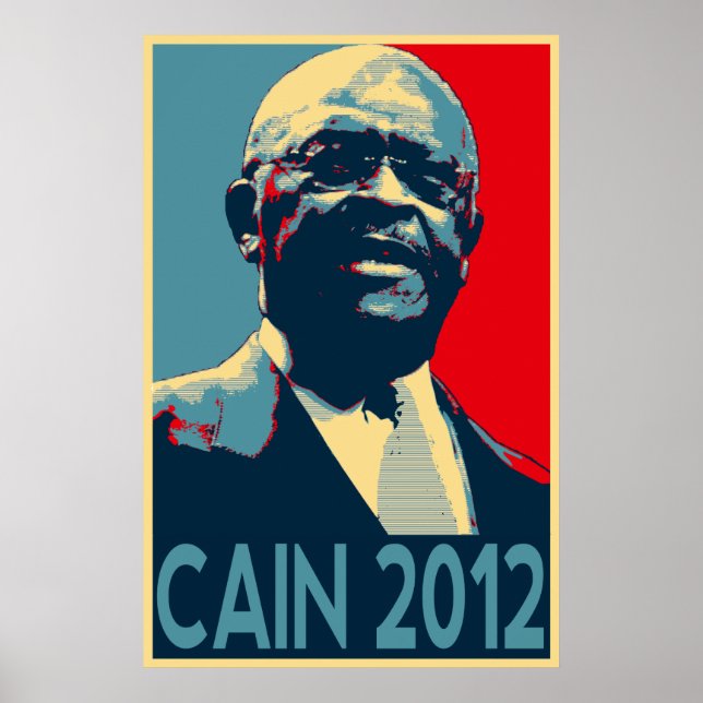 Poster Herman Cain 2012 (Devant)