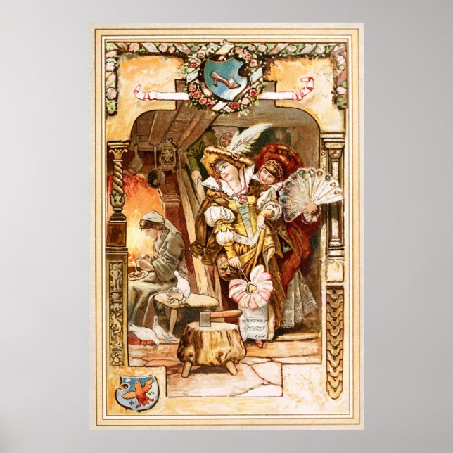 Poster Hermann Vogel - Cendrillon (Devant)