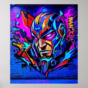 Poster Hero Graffiti Burn