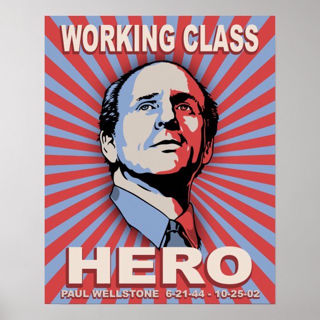Poster Hero Wellstone (Devant)