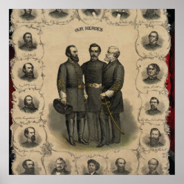 Poster Héros de la guerre civile