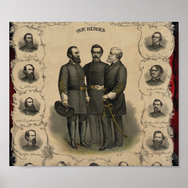 Poster Héros de la guerre civile (Devant)