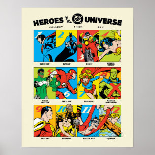Poster Héros de l'univers DC™