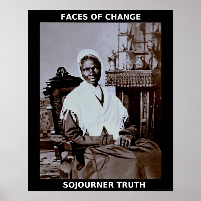 Poster Héros du Mois de l'Histoire Noire - Sojourner Véri (Devant)