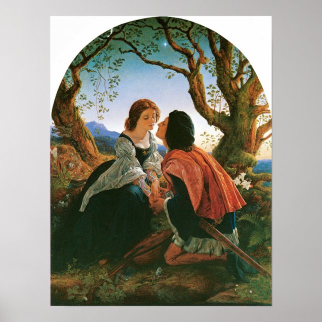 Poster Hesperus, 1857 (Devant)