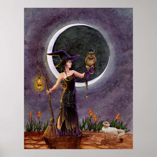 Poster 'Hester and Owl' (Devant)