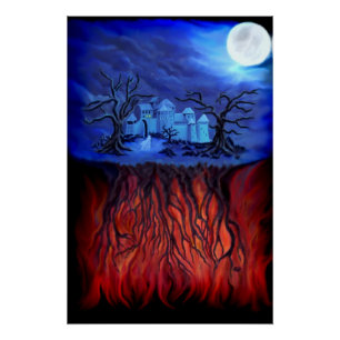 Poster Heure de sorcellerie, entre Ciel et Enfer