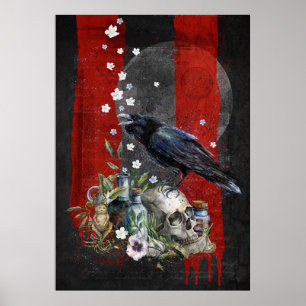 Poster Heure du corbeau magique