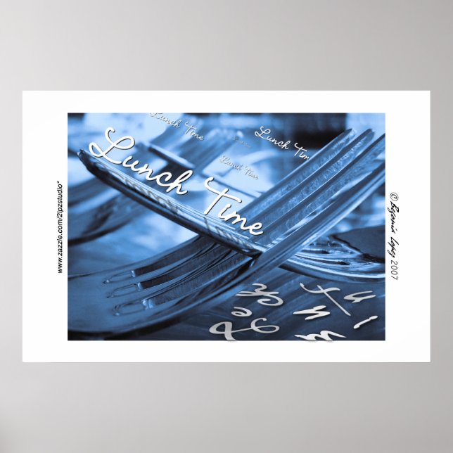 Poster Heure du déjeuner (Devant)