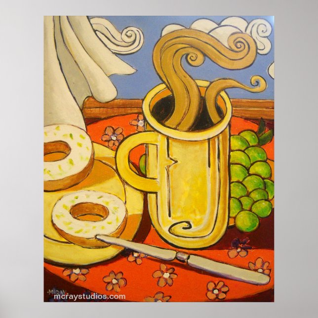 Poster "Heure du petit-déjeuner" (Devant)