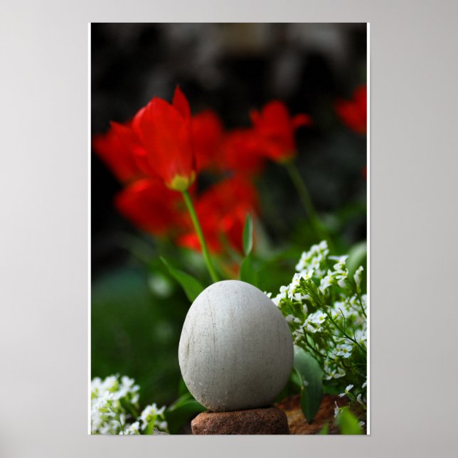 Poster Heure du printemps Zen (Devant)