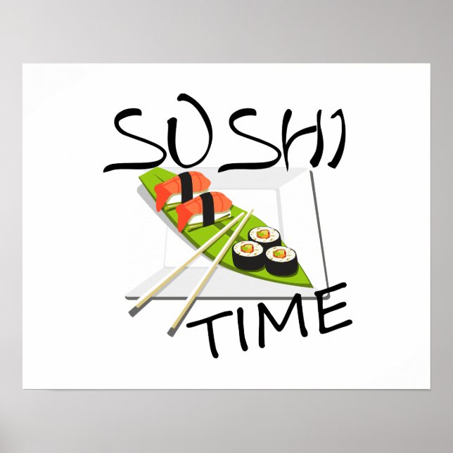 Poster Heure du Sushi (Devant)