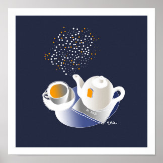 Poster Heure du thé