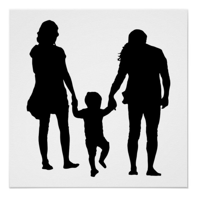 POSTER HEUREUSE FAMILLE (Devant)