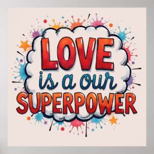 POSTER HEUREUSE SAINTE-VALENTIN !