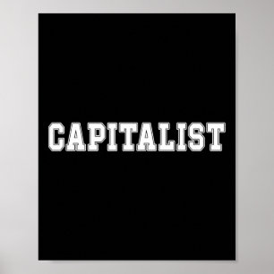 Poster Heureux Capitaliste Républicain Pro-capitalisme Ré