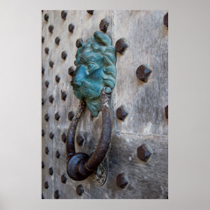 Poster Heurtoir de porte de château