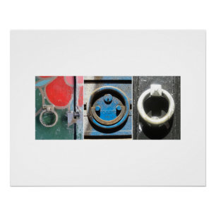 Poster Heurtoirs de porte de Barcelone, n° 002