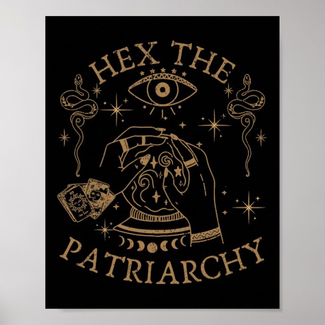 Poster Hex La sorcière féministe du patriarcat (Devant)