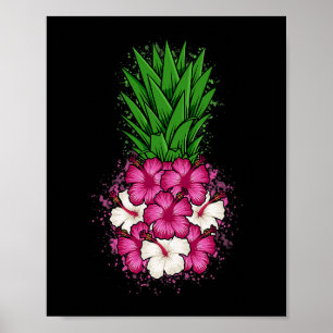 Poster Hibiscus tropical Aloha Hawaii