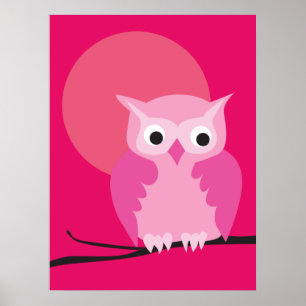 Poster hibou 10