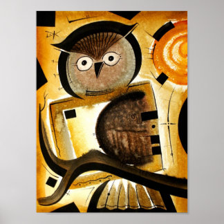 Poster Hibou dk_2005aug8r