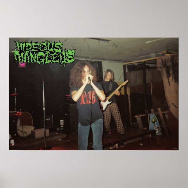Poster Hideous Mangleus Live Photo (Devant)