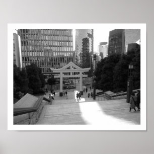Poster Hie Shrine : Akasaka, Tokyo