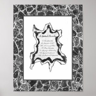 Poster Hiérarchie spirituelle
