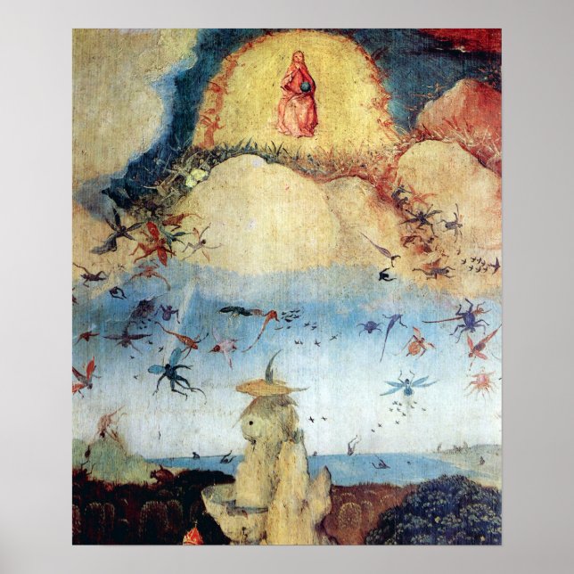 Poster Hieronymus Bosch- Enfer, détail (Devant)