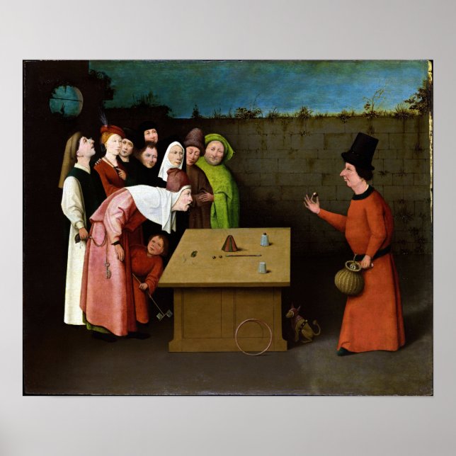 Poster Hieronymus Bosch Le Conjuré (Devant)