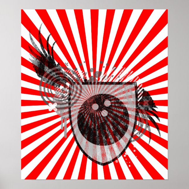 Poster hifi bowling crest (Devant)