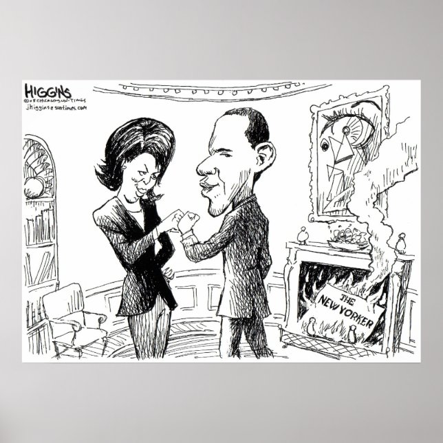 Poster Higgins New Yorker (Devant)