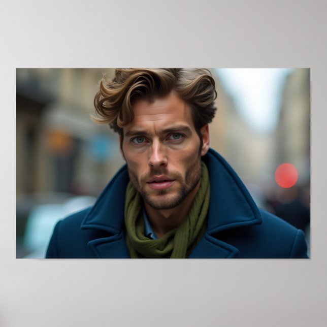 Poster High-End Men's Business Suits (8K) (Devant)