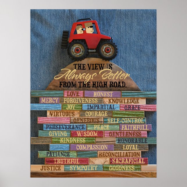 Poster High Road (Devant)