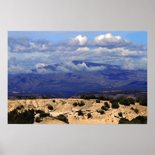 Poster High Road to Taos, Nouveau-Mexique (Devant)