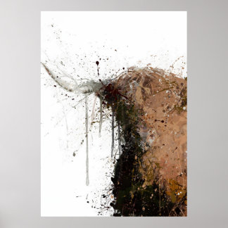Poster Highland Cow