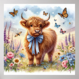 Poster Highland Cow 5