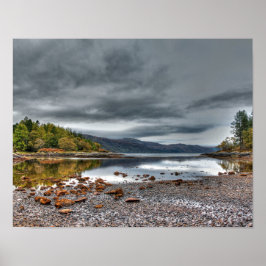 Poster Highlands écossais d'Argyll