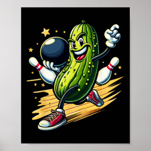 Poster Hilarious Bowling Pickle
