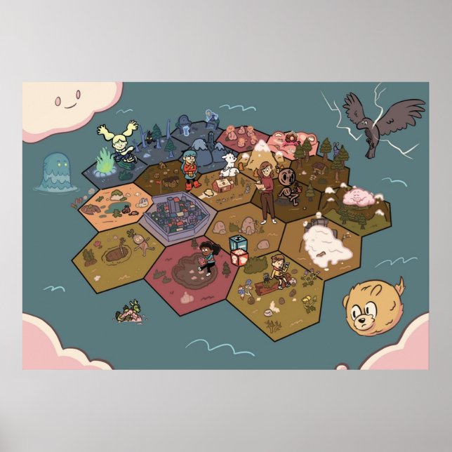 Poster Hilda Dragon Panique (Devant)