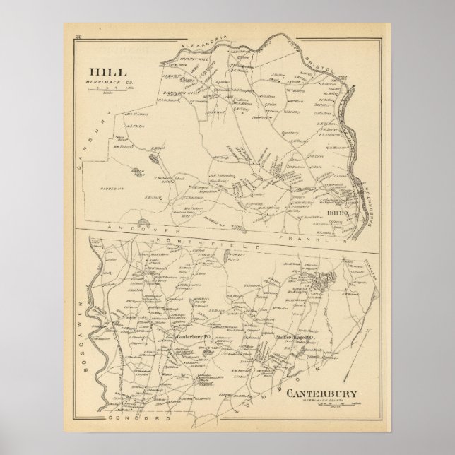 Poster Hill, Canterbury (Devant)