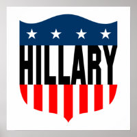 hillary clinton étoiles et rayures