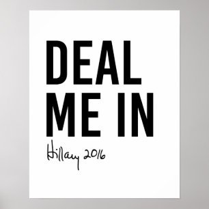 Poster Hillary - Faites-Moi Entrée -